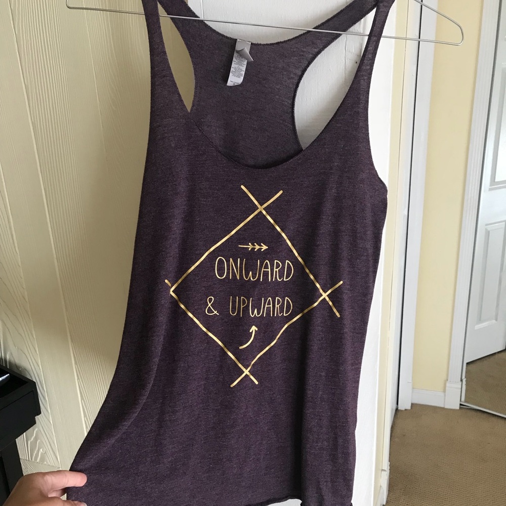 Onward & upward tank top
